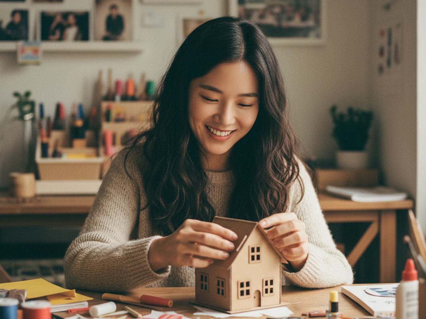 다이소 조립식 종이집, 아이와 함께 즐기는 조립과 색칠놀이 활용법