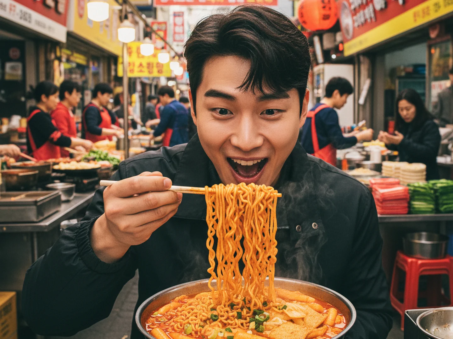 라뽁구리의 매력과 레시피, 너구리와 라볶이의 완벽 조화 분석