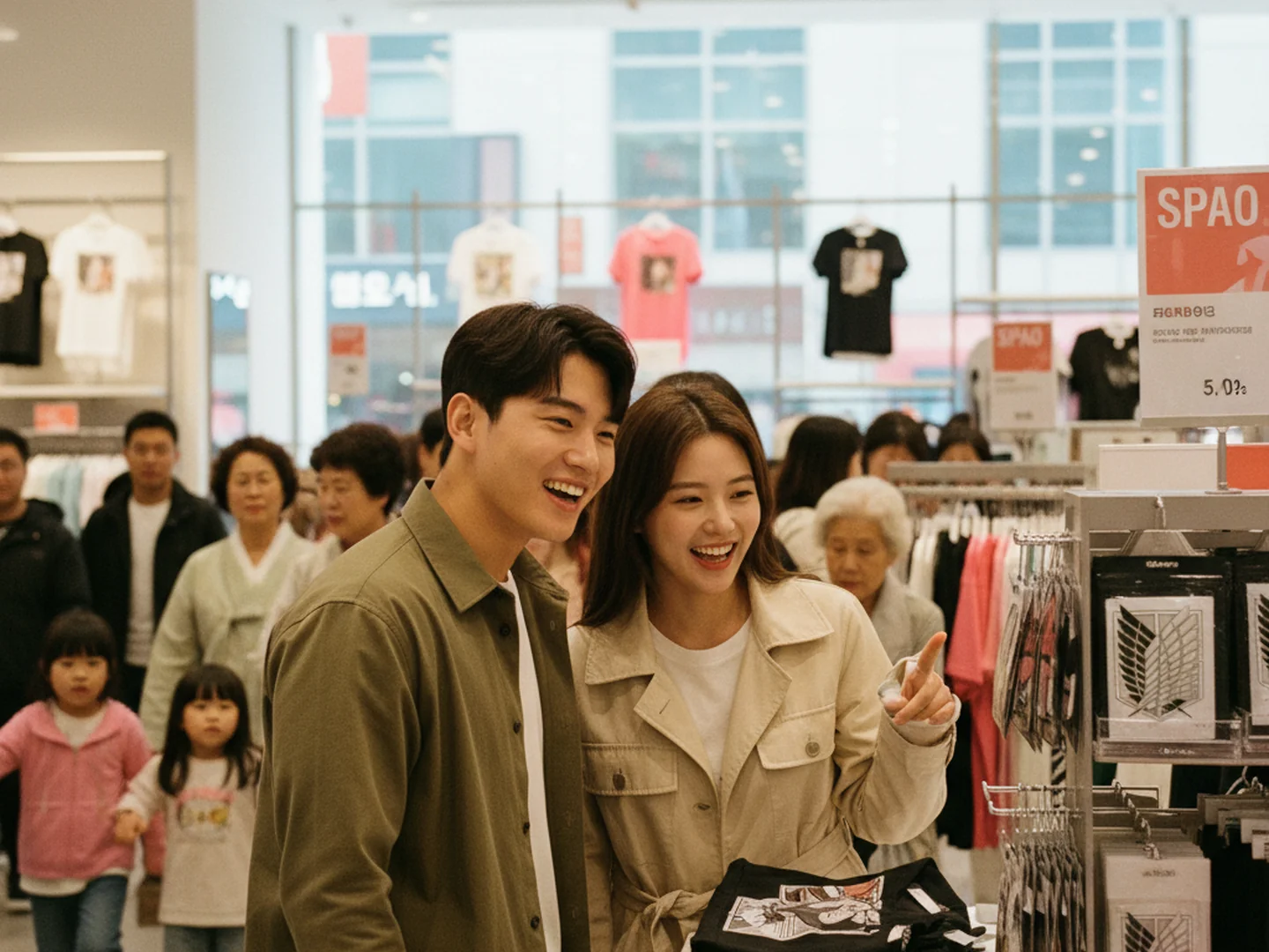 스파오 진격의거인 컬렉션과 굿즈, 팬들의 반응은?