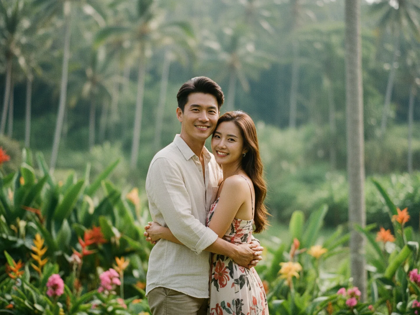 엄태웅 윤혜진 발리 여행에서의 가족 사진과 힐링 일상 공개