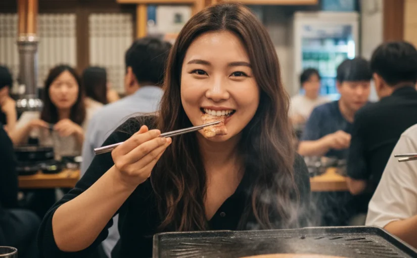 홍윤화 흑돼지 치팅데이와 담백한 매력, 그리고 다이어트 성공 비결