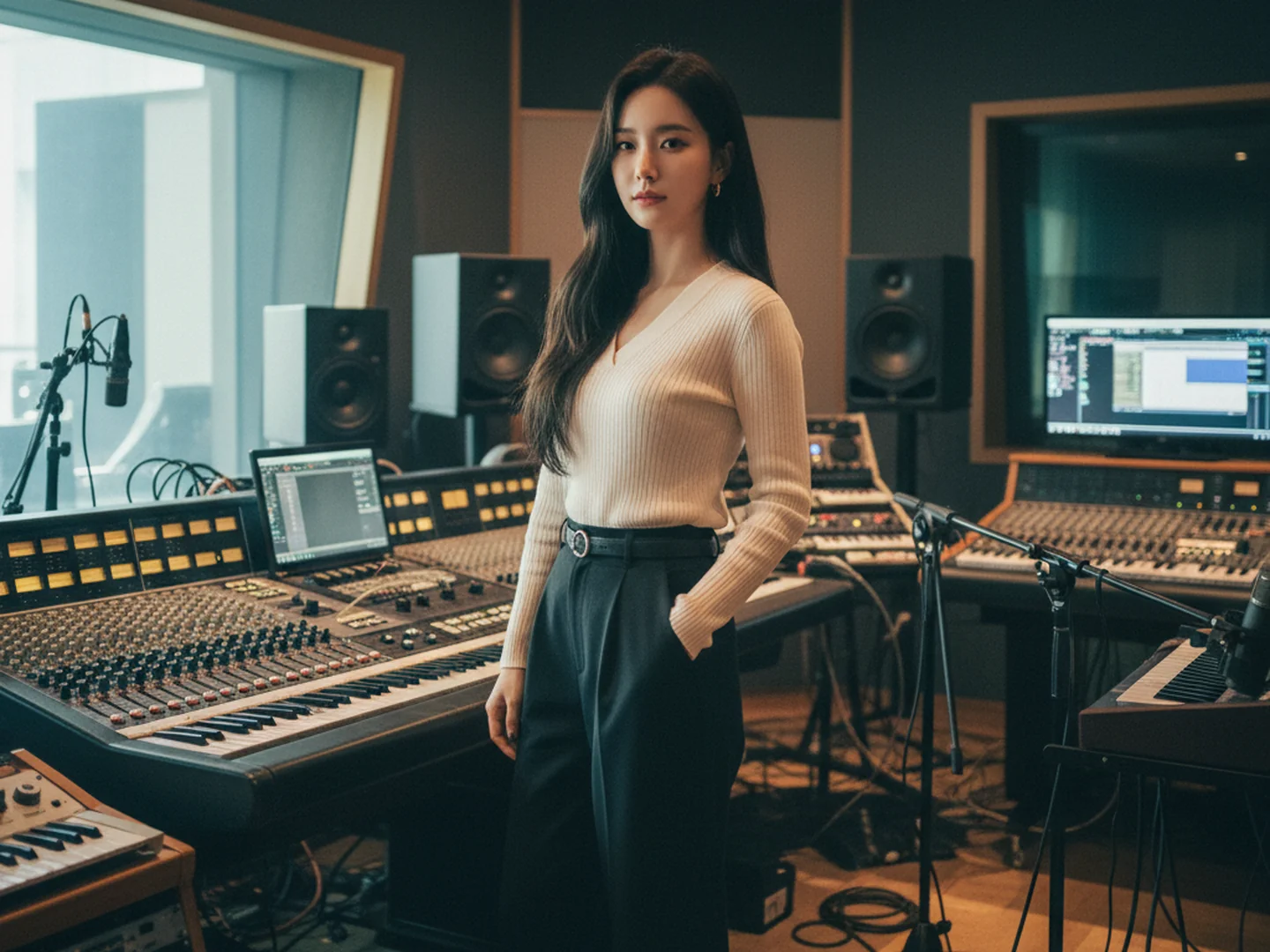 화사 굿굿바이 작곡가의 비밀, 협업의 배경과 음악적 성장 과정