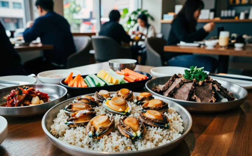 남겨서 뭐하게 여의도에서 만나는 전복죽과 한우 불낙전골의 특별한 매력