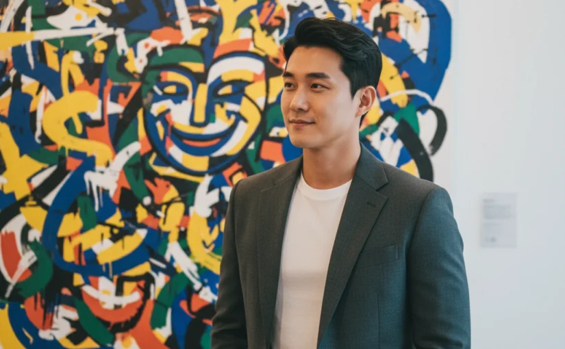 맥스 시덴토프의 개인전, 작품 세계와 유머가 전하는 메시지