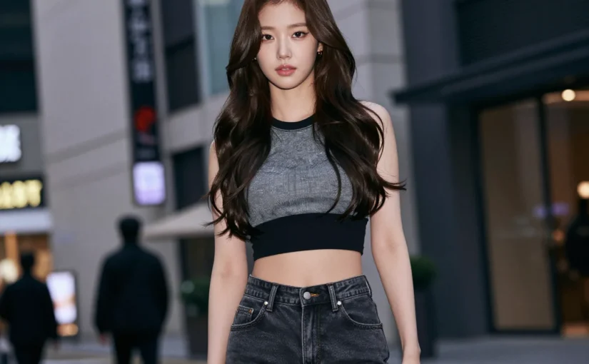 카리나 골반핏 청바지의 매력과 스타일링으로 완벽한 코디 완성하기